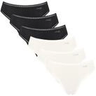 sloggi Slip Damen Slip 6er Pack Baumwolle GO Crush High leg C6P (Packung, 6er Pack)