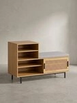 KADIMA DESIGN Schuhschrank Schuhbank mit Sitzfl&auml;che 120x75,5x40 cm...
