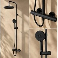 AM.PM Duschsystem PLAY mit Thermostat &Oslash; 30 cm Regendusche & Handbrause...