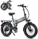 Vankel E-Bike Cityrad Polaris Faltbares Damen u. Herren E-Fahrrad 624WH Pedelec, 48V