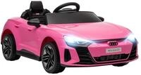 HOMCOM Elektro-Kinderauto 12V Audi E-tron mit Fernbedienung, Musikfunktion,