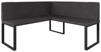 Vicco Sitzbank Ravon, Anthrazit, 150 x 150 cm (1-St)