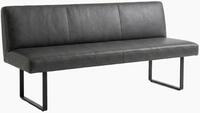 KAWOLA Sitzbank ELEEN Esszimmerbank Leder pigmentiert &ndash; modernes Design, 243...