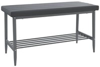 Vicco Sitzbank Grand, Grau, 85 x 35 cm (1-St)