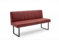 KAWOLA Sitzbank ELEEN Esszimmerbank Leder pigmentiert &ndash; modernes Design, 163...
