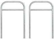 TRUTZHOLM Fahrradst&auml;nder 2x Fahrradanlehnb&uuml;gel 115 x 78 cm Stahl...