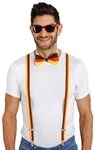 CHAKS Kost&uuml;m Deutschland Fan-Zubeh&ouml;r-Set f&uuml;r Erwachsene