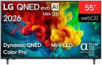 LG 55QNED82B6B QNED-Fernseher (139 cm/55 Zoll, 4K Ultra HD, Smart-TV)