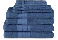 Emotion Handtuch Set Uni, Frottee (8-St), Baumwolle, Walkfrottee, Bord&uuml;re, 500...