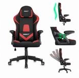 Onbest Gaming-Stuhl ergonomisch mit Lordosenkissen bis 150kg, 360&deg;,...