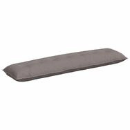vidaXL R&uuml;ckenkissen R&uuml;ckenkissen Taupe 200 x 19 x 50 cm Stoff, 1-tlg.