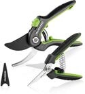 LuxusKollektion Gartenpflege-Set Gartenschere Set 2-tlg SK5 Astschere...