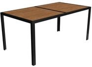 Mojawo K&uuml;chentisch Gartentisch Esstisch Outdoor Tisch Holzoptik Gartenm&ouml;bel...