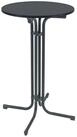 TRUTZHOLM Stehtisch klappbar &Oslash; 70 cm H&ouml;he 110 cm Stahl Gastrotisch Bistrotisch