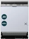 homeX teilintegrierbarer Geschirrsp&uuml;ler DWSI601442A, 10 l, 14 Ma&szlig;gedecke,...