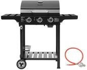 Royal Gourmet Gasgrill Grillwagen Campinggrill Standgrill mit Edelstahl...