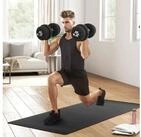 HOMCOM Hantel-Set mit Hantelscheiben, (Kurzhantel Set 25KG, Hantelset f&uuml;r...