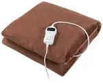 en.casa Heizdecke, &raquo;Archi&laquo; elektrische W&auml;rmedecke 200 x 150 cm Braun braun...