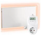 VIESTA Infrarotheizung H300 Carbon Crystal Infrarot Wandheizung 300W TH12 WIFI