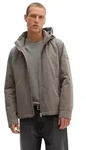 Marc O'Polo Blouson regular mit abnehmbarer Kapuze grau XS (44)