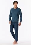Schiesser Schlafanzug Comfort Essentials (2 tlg., 2tlg) mit angenehmen B&uuml;ndchen