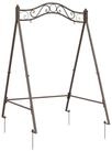 vidaXL Hollywoodschaukel Schaukelrahmen Antikbraun 113 x 121,5 x 168 cm Stahl,...