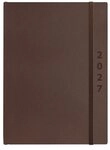 Korsch Verlag Wandkalender Chef-Timer Leder braun 2027