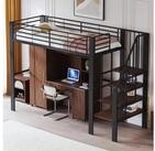 STILVORA Kinderbett mit Stauraum,90&times;200 Jugendbett Bettgestell mit