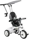 HOMCOM Dreirad 6-in-1 mit Schubstange Kinderdreirad mit abnehmbarem Sonnendach,...