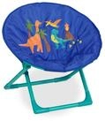 relaxdays Campingstuhl Faltbarer Moonchair f&uuml;r Kinder (1 St), Dino