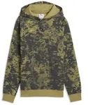 PUMA Hoodie PUMA Sport Camo Fleece-Hoodie Jungen braun 128 EU