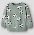 Name It Sweatshirt NMMLOUIE LS NREG SWEAT BRU BOX Baumwollmischung, regular fit