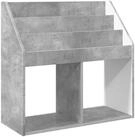 vidaXL Kinderregal 72,5 x 29,5 x 69 cm Kinderregal Beton Grau 72,5x29,5x69 cm