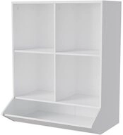 Vicco B&uuml;cherregal Conny, Wei&szlig;, 65.5 x 82.5 cm, 1-tlg.
