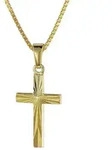 trendor Kreuzkette 08508, Kreuz f&uuml;r Kinder Gold 333/8 Karat 18 mm +...