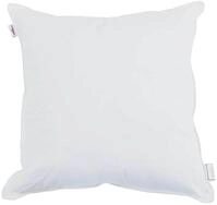 vidaXL Kopfkissen Kopfkissen 80 x 80 cm Baumwolle Wei&szlig;, Bezug: Baumwolle
