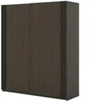 Masseno Schwebet&uuml;renschrank VANTE 180 cm Kleiderschrank 2 T&uuml;ren Schlafzimmerschrank