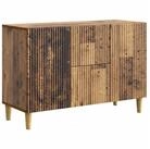 vidaXL Sideboard Sideboard Altholz 89 x 34,5 x 60 cm Holzwerkstoff (1 St)