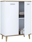 VCM Kommode Sideboard Lindas H. 81 x B. 60 x T. 32 cm, Holz Kommode, Sideboard...