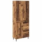 vidaXL Highboard Highboard 2 stk. Altholz 69,5 x 34 x 180 cm Holzwerkstoff (2...