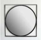 FINEBUY Wandspiegel Flurspiegel Rund Metall 54x54 cm Spiegel H&auml;ngespiegel...