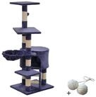 Rohrschneider Kratzbaum Katzenbaum Felina mit gratis Spielballset, Kletterturm...