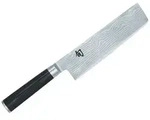 KAI Kochmesser Nakiri 16,5 cm, Damaszener-Stahl schwarz