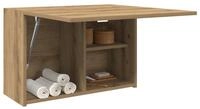 vidaXL Schrankmodule Bad-Wandschrank Artisan-Eiche 60x25x40 cm Holzwerkstoff