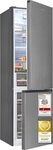 exquisit K&uuml;hl-/Gefrierkombination KGC380-115-NF-040A inoxlook, 200,5 cm hoch,...