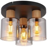GLOBO LIGHTING LED Deckenleuchte, Leuchtmittel inklusive, Warmwei&szlig;, LED...