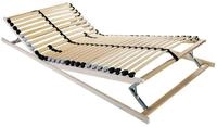 vidaXL Bett Bett-Lattenrost Braun 70 x 190 cm Massivholz Buche (1-tlg)