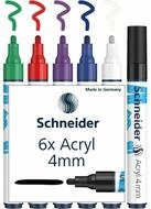 Schneider Permanentmarker Marker 6 Schneider Paint-It 320 V1 Acrylstifte...