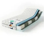 Taschenfederkernmatratze MSS e.K. Medic Spring 2-in-1 Federkernmatratze, 2