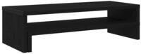 vidaXL Monitorst&auml;nder, (Monitorst&auml;nder Schwarz Eichen-Optik 54x22x15 cm
